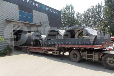 Tyre Pyrolysis Machine was Shipped to South Africa