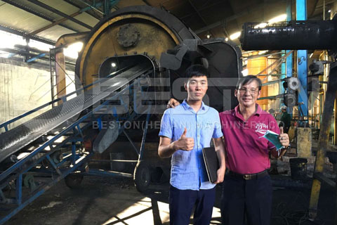 Beston Offered Fair Tyre Pyrolysis Plat Cost for Customer