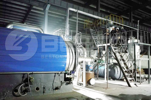 Get an Affordable Tyre Pyrolysis Plant Cost from Beston