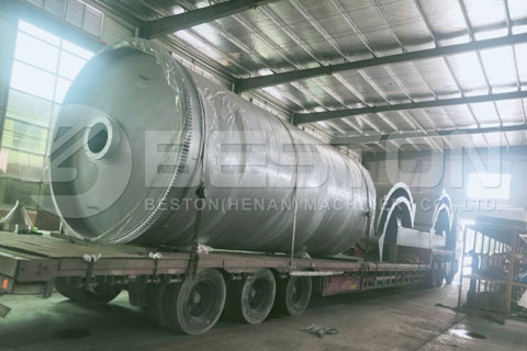 Delivery of Beston Pyrolysis Plant