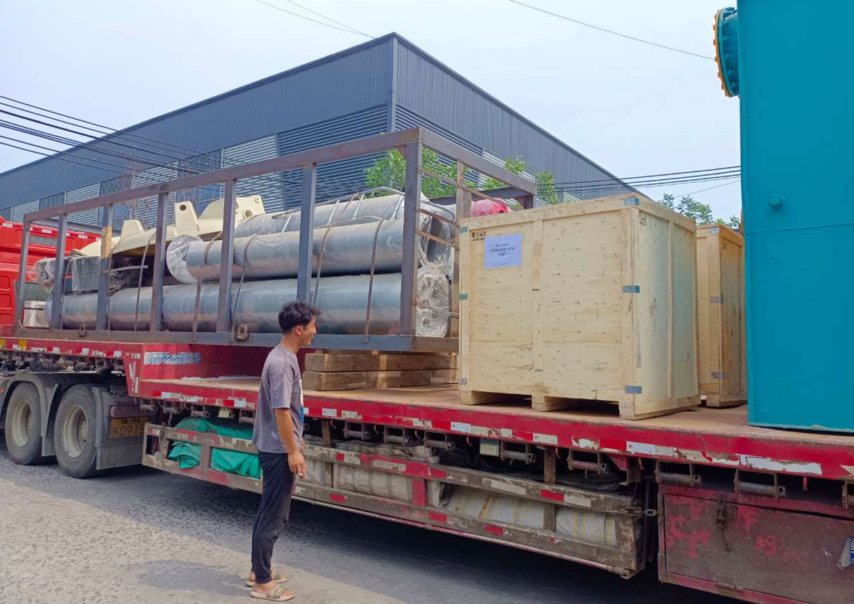 BLJ-16 Tyre Pyrolysis Plant Shipped to Sudan